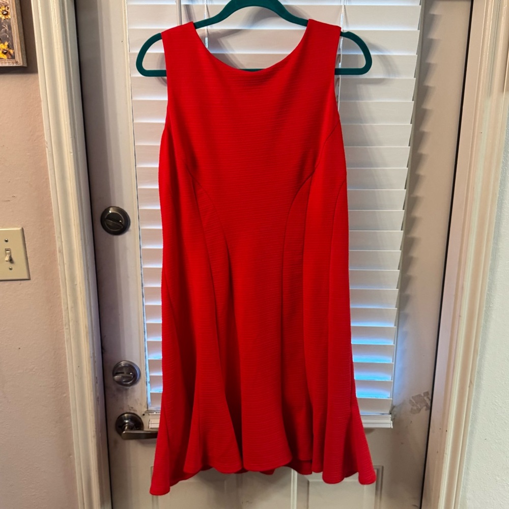 Gabby Skye Vibrant Red Mini Dress